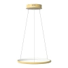 Nowoczesna lampa wisząca Led Orbit No.1 40 cm złota barwa neutralna 4K LEDesign