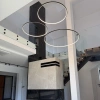 Nowoczesna lampa wisząca Led Orbit S No.3 100cm czarna ściemnialna triak barwa ciepła 3K LEDesign