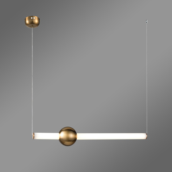 Nowoczesna lampa wisząca LED Led Solis B2 złota 3000K