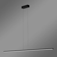 Lampa wisząca Led LINE 150 cm 3k czarna ściemnialna pilot LEDesign