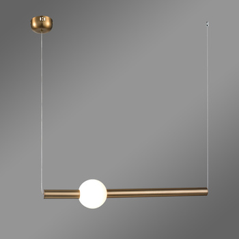 Nowoczesna lampa wisząca LED Led Solis A2 złota 3000K