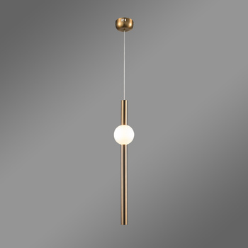 Nowoczesna lampa wisząca LED Led Solis A1 złota 3000K