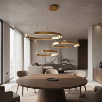 Ekskluzywna lampa wisząca Led Solaris S No.3 80 neutralna barwa światła