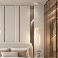 Nowoczesna lampa wisząca Led Ellipse No.2 biała 3000K LEDesign