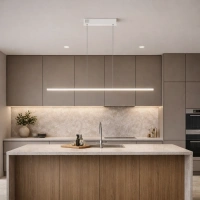 Nowoczesna lampa wisząca Led LINE 120 cm biała barwa neutralna 4K LEDesign
