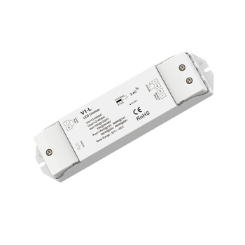 Odbiornik LED mono; 1-kanałowy; Push-dim; V1-L 15A; 12-48V DC (360W)
