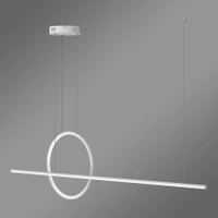 Nowoczesna lampa wisząca Led Geometrik 40 cm biała barwa neutralna 4K LEDesign