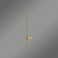 Kinkiet LED Line 100 cm złoty 4000K z pilotem lampa ścienna LEDesign
