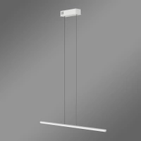 Nowoczesna lampa wisząca LED LINE 80 cm biała – zmienna barwa, pilot