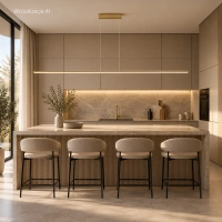 Nowoczesna Lampa wisząca Led Line 180 cm biała z pilotem 3000K–6000K LEDesign