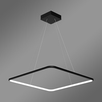 Lampa wisząca Led Quadrum No.1 60 cm czarna barwa neutralna 4K LEDesign
