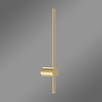 Kinkiet LED Line 60 cm złoty 3000K elegancka lampa ścienna LEDesign