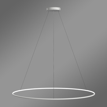 Nowoczesna lampa wisząca Led Orbit No.1 150 cm biała smart barwa ciepła 3K LEDesign